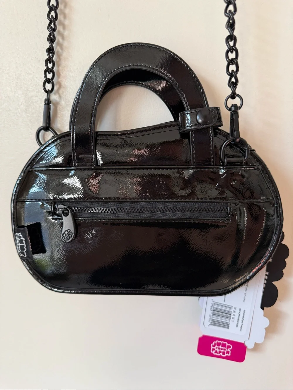 Jump From Paper Purple Cartoon-Style Crossbody Bag